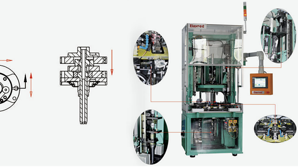 Eleride concentric alignment machine (Bearing core adjusting machine)