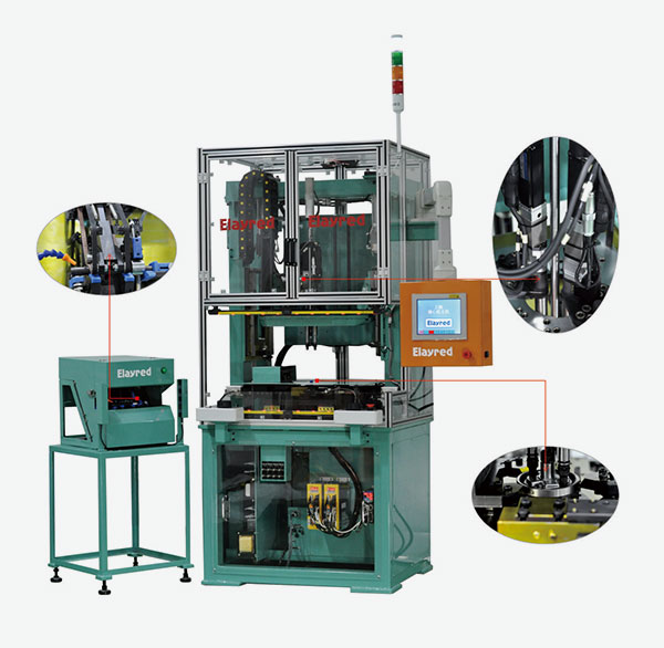 Eccentric assembly machine