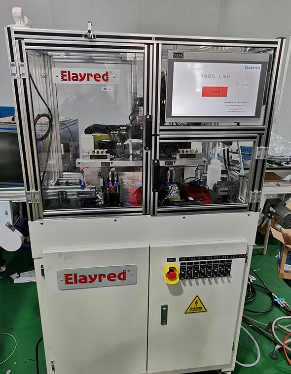 Automatic measuring machine for thrust washer